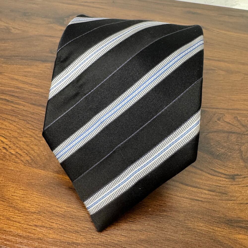 Donald Trump President Signature Collection 100% Silk Striped Tie 58.5 Inch Long